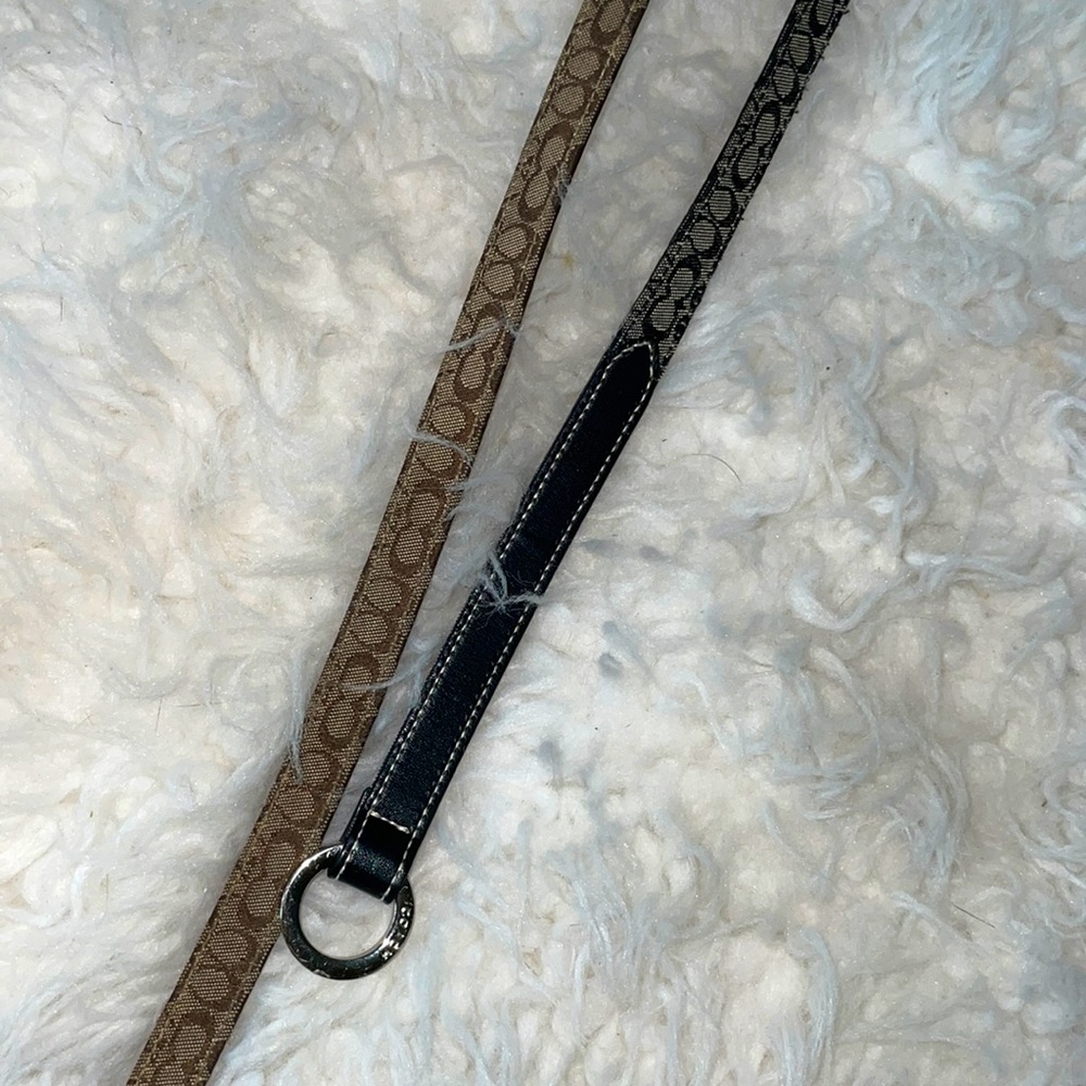 2for1 !!! Leather coach belts